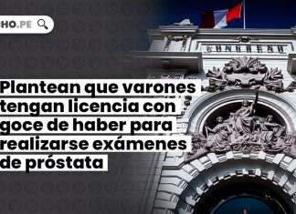 Plantean que varones tengan licencia con goce de haber para realizarse exámenes de próstata