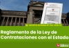 Reglamento de la Ley de Contrataciones con el Estado