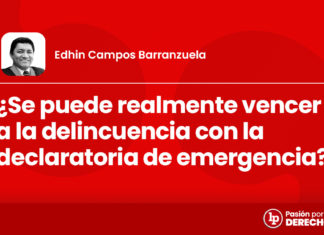 ¿Se puede realmente vencer a la delincuencia con la declaratoria de emergencia ?