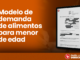 Modelo de demanda de alimentos para menor de edad