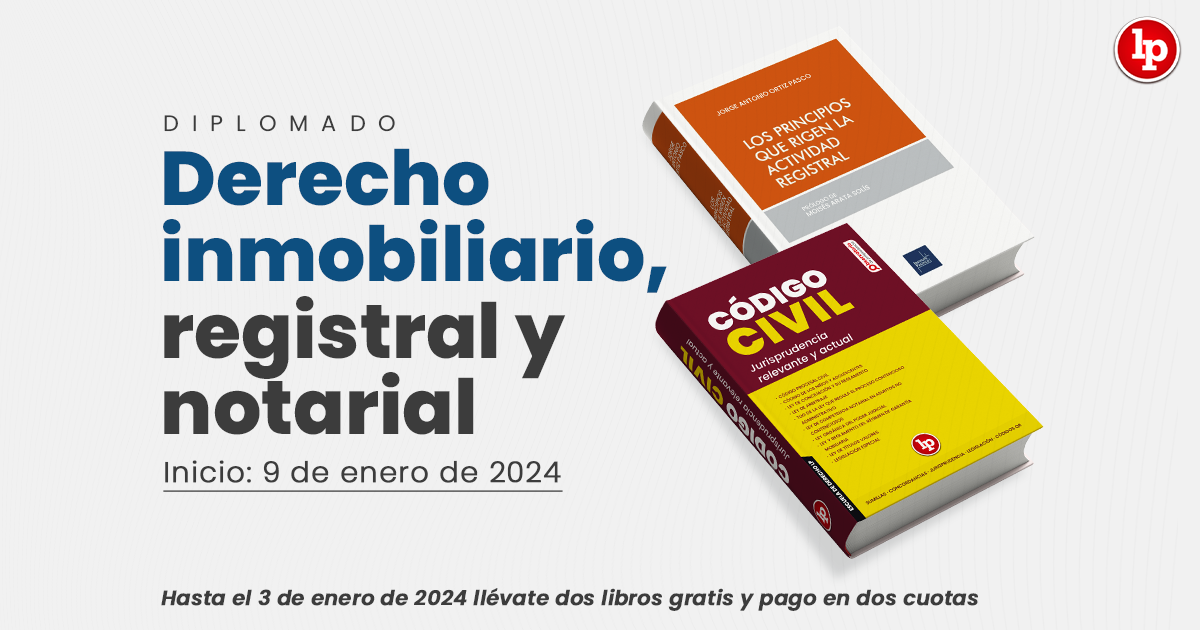 Diplomado Derecho Inmobiliario, Registral Y Notarial. Dos Libros Gratis ...