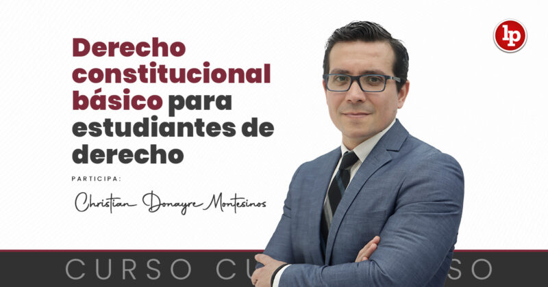 Curso De Derecho Constitucional Básico Para Estudiantes De Derecho ...