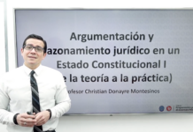 Clase gratuita sobre argumentación y razonamiento jurídico en el marco del Estado Constitucional. Deja tu WhatsApp para recibir las diapositivas