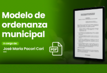 Modelo de ordenanza municipal