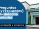 Aspirantes a notarios: Preguntas (y respuestas) de derecho notarial (examen tipo)