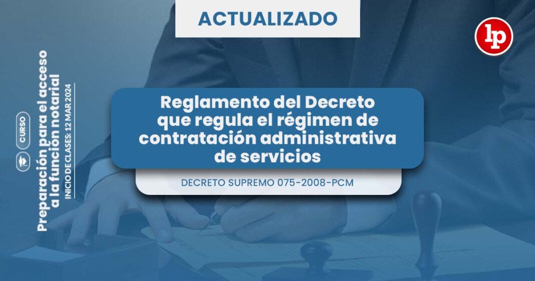 Banner-Reglamento del Decreto que regula el régimen de contratación administrativa de servicios-LPDerecho régimen contratación administrativa