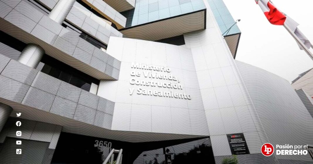 ministerio-vivienda--construcción-saneamiento-LODerecho