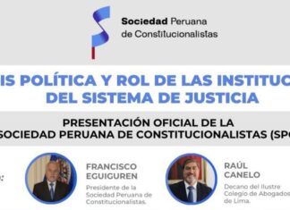 Sociedad peruana de constitucionalistas - LPDerecho