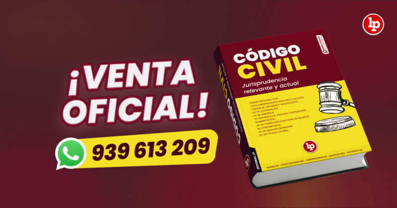 Código Civil Peruano [actualizado 2024] | LP