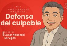 ¿Por qué defender a una persona culpable?: conferencia magistral de César Nakazaki