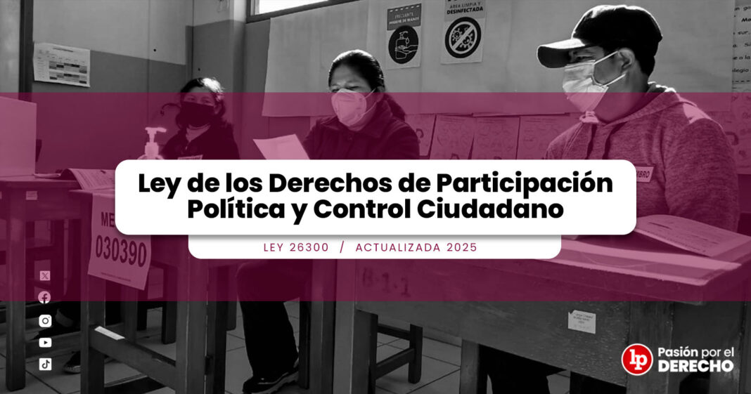 Ley de los derechos de participación política y control ciudadano1-LPDERECHO