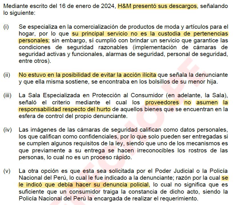 H&M Perú