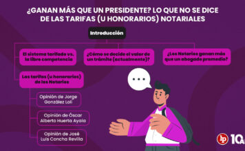 ¿Ganan más que un presidente? La verdad sobre las tarifas (u honorarios) de los notarios