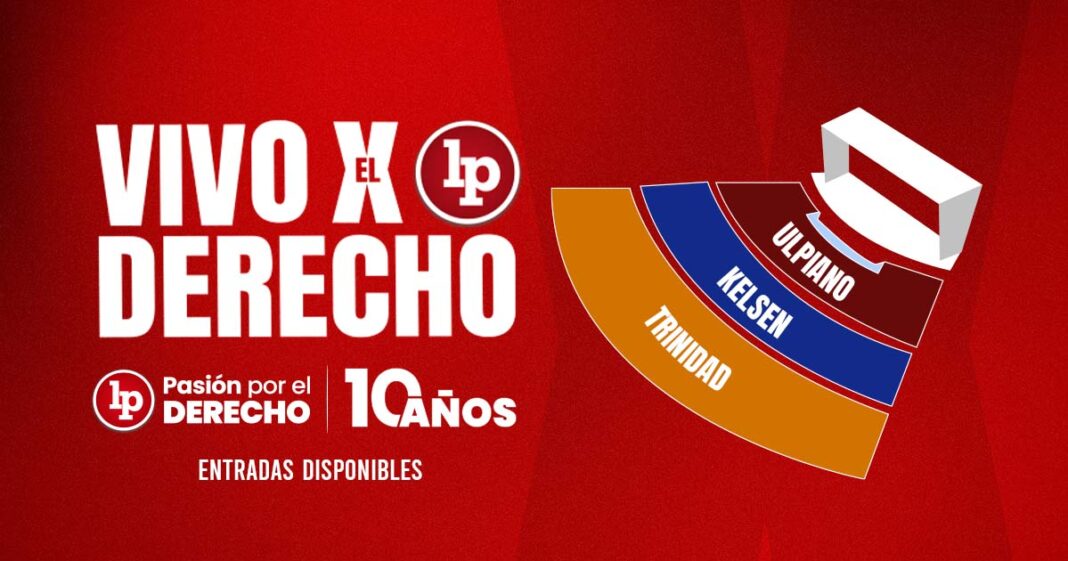 ANIVERSARIO DIEZ AÑOS LP PASION POR EL DERECHO-VENTA