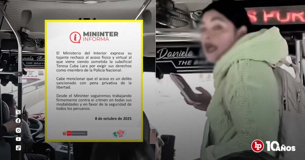 CHOFER-POLICIA-PASAJE-COMUNICADO-LPDERECHO