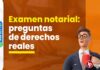 Examen notarial: 15 preguntas de derechos reales tomadas previamente. ¿Puedes resolverlas?
