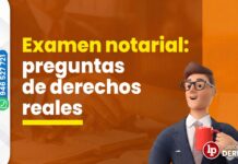 Examen notarial: 15 preguntas de derechos reales tomadas previamente. ¿Puedes resolverlas?
