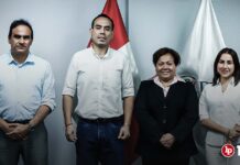 Presidente José Jerí sostuvo reunión de trabajo con la procuradora general del Estado María Caruajulca