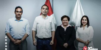 Presidente José Jerí sostuvo reunión de trabajo con la procuradora general del Estado María Caruajulca