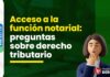 Acceso a la función notarial: 7 preguntas sobre derecho tributario planteadas en exámenes previos. ¿Puedes resolverlas?