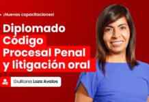 Diplomado Código Procesal Penal y litigación oral. Hasta 23 DIC libros gratis y pago en dos cuotas