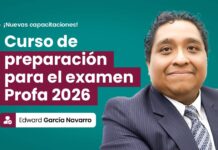 Curso de preparación para el examen Profa 2026. Hasta 8 ENE libros gratis y pago en dos cuotas
