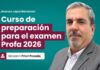 Curso de preparación para el examen Profa 2026. Hasta 8 ENE libros gratis y pago en dos cuotas