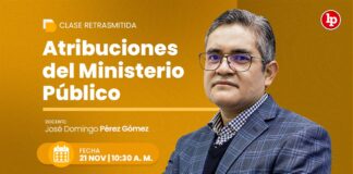 Clase gratuita sobre atribuciones del Ministerio Público