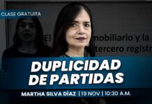 Clase gratuita sobre duplicidad de partidas. Llena el formulario para recibir las diapositivas