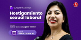 Clase gratuita sobre hostigamiento sexual laboral. Llena el formulario para recibir las diapositivas