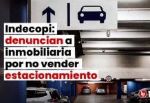 Indecopi: denuncian a inmobiliaria por no vender estacionamiento