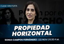 Clase gratuita sobre propiedad horizontal. Llena el formulario para recibir las diapositivas