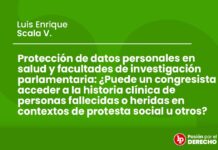 Protección de datos personales en salud y facultades de investigación parlamentaria: ¿Puede un congresista acceder a la historia clínica de personas fallecidas o heridas en contextos de protesta social u otros?