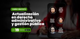 Curso gratuito «Actualización en derecho administrativo y gestión pública». Inicio 19 DIC