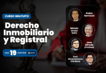 Curso gratuito «Derecho inmobiliario y registral». Inicio 19 DIC