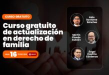 Curso gratuito de actualización en derecho de familia. Inicio 16 DIC