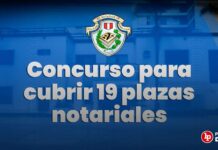 Lanzan concurso para cubrir 19 plazas notariales