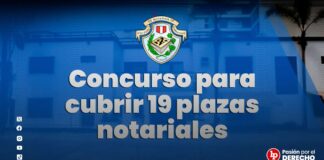 Lanzan concurso para cubrir 19 plazas notariales