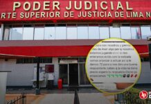 Servidora judicial denuncia que extorsionadores le piden «colaboración» de S/50 000