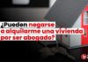 Propietarios no pueden negar el alquiler de vivienda por ser abogado o trabajar home office: abogados lo aclaran