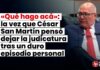 «Qué hago acá»: la vez que César San Martín pensó dejar la judicatura tras un duro episodio personal