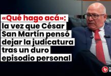 «Qué hago acá»: la vez que César San Martín pensó dejar la judicatura tras un duro episodio personal