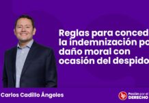 Reglas para conceder la indemnización por daño moral con ocasión del despido