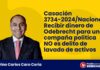 Casación 3734-2024/Nacional: Recibir dinero de Odebrecht para una compaña política NO es delito de lavado de activos