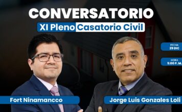 Conversatorio «XI Pleno Casatorio Civil bajo la lupa»: criterios clave y aplicación práctica