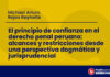 El principio de confianza en el derecho penal peruano: alcances y restricciones desde una perspectiva dogmática y jurisprudencial