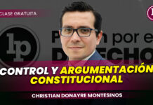 Clase gratuita sobre control y argumentación constitucional