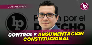 Clase gratuita sobre control y argumentación constitucional