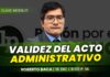 Clase modelo sobre validez del acto administrativo. Llena el formulario para recibir las diapositivas.