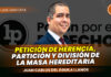 Clase gratuita sobre petición de herencia, partición y división de masa hereditaria. Llena el formulario para recibir las diapositivas